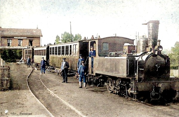 Le train de Villers Sire Nicole