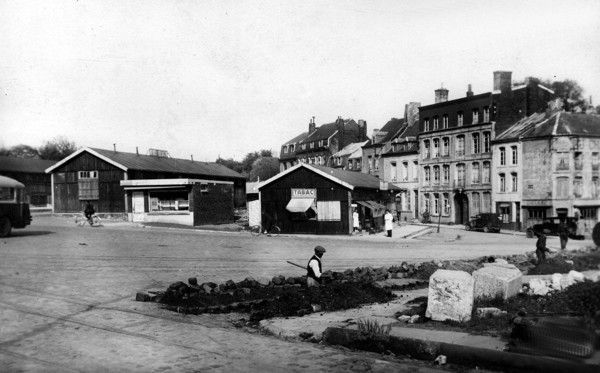 baraquements provisoires Place de la grisoëlle