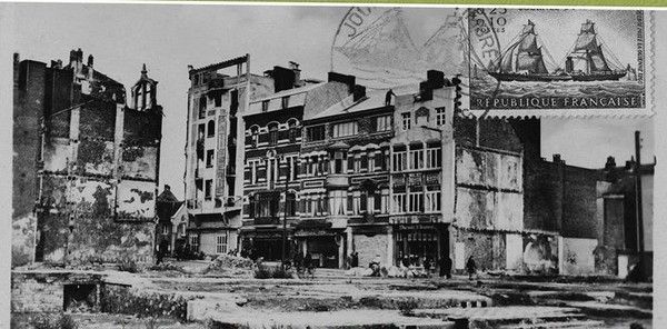 Ilots non détruits à la guerre 40 / 45